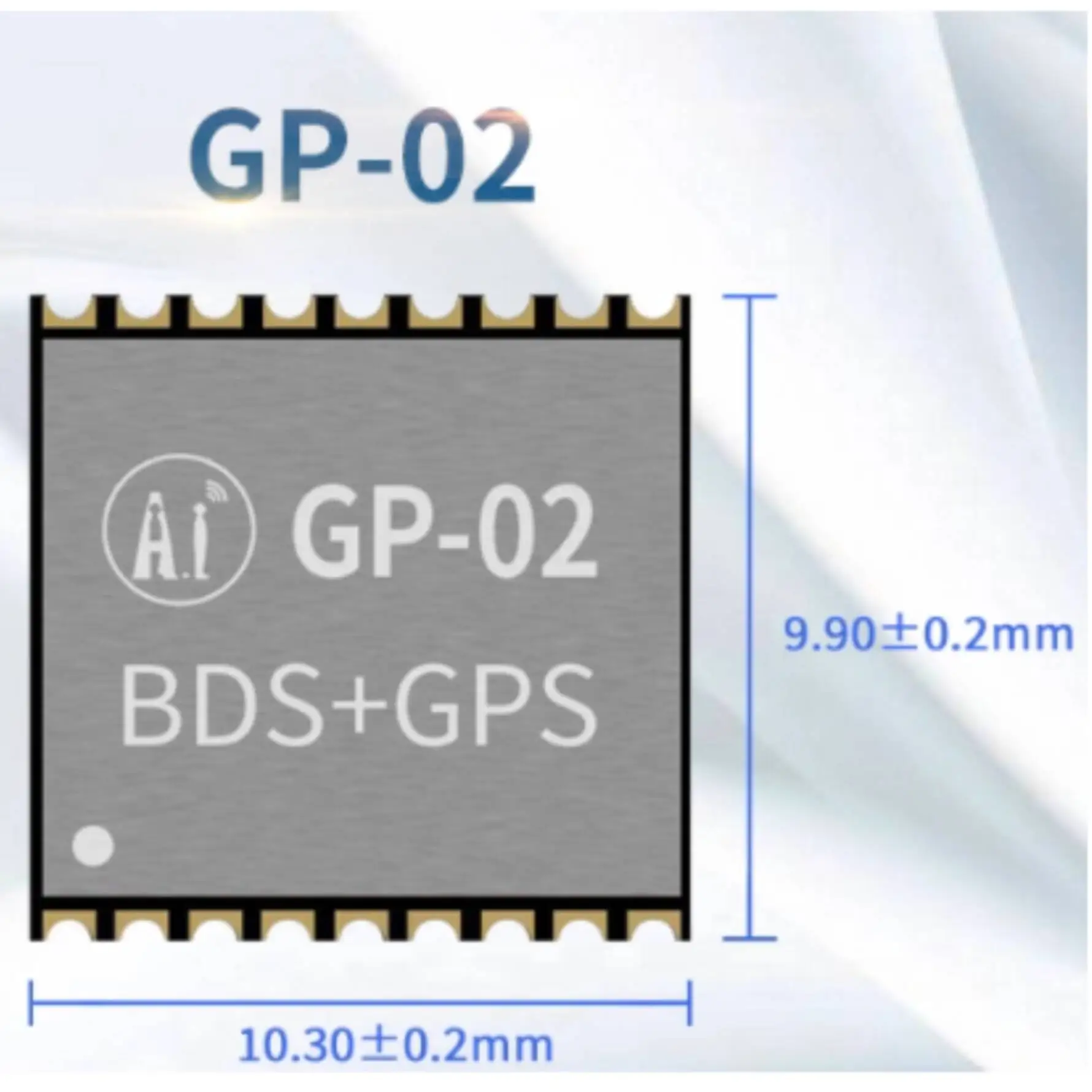 Gp-02 High Performance Bds/Gps Gnss Multi-Mode Satellite Positioning Navigation Receiver  Module