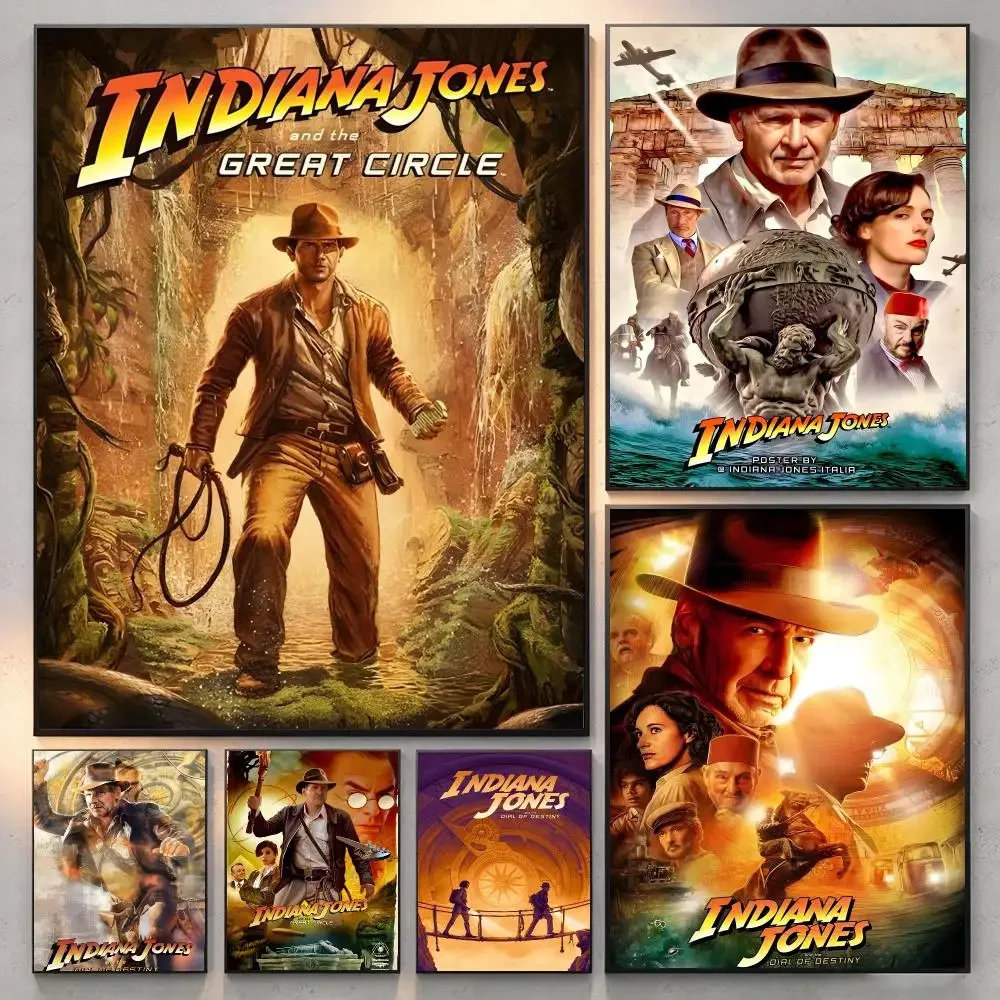 Game Adventure Indiana Jones And The Great Circle Poster Current Style Home Wall Art & Sleek Living Space Accents