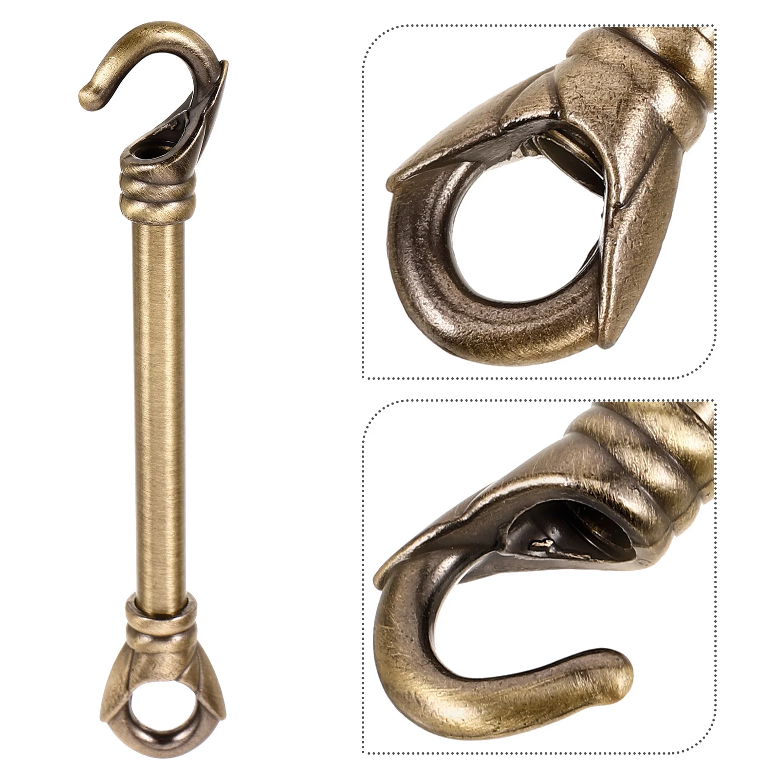 قضيب إضاءة معلق مع خطاف تركيب سريع مدمج لتركيبات خطاف سقف مصنع المستودعات #6