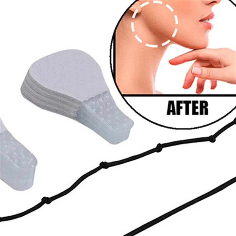 43 قطعة ملصقات الوجه غير المرئية الفورية الرقبة العين مزدوجة الذقن رفع الخامس شكل الشريط ماكياج تجميل التصحيح المواد اللاصقة أداة العناية بالوجه #1