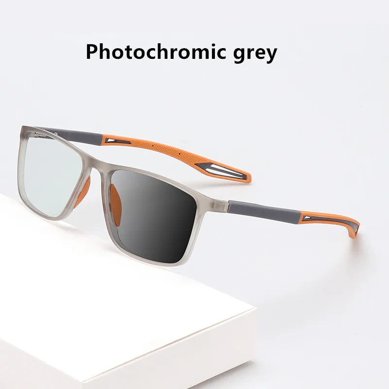 TR90 Photochromic Eye Glasses Men Women Myopia Eyeglasses Finished Glasses Students Short Sight Eyewear 0 -0.5 -1 -1.25 -1.5 -6