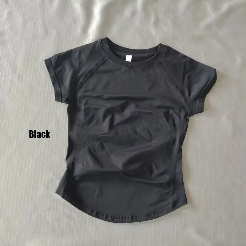 Dames Impact LogoD top met korte mouwen Dames Gym Yoga Top Trainingskleding Sport T-shirt Fitness Activewear Running Tight Tops