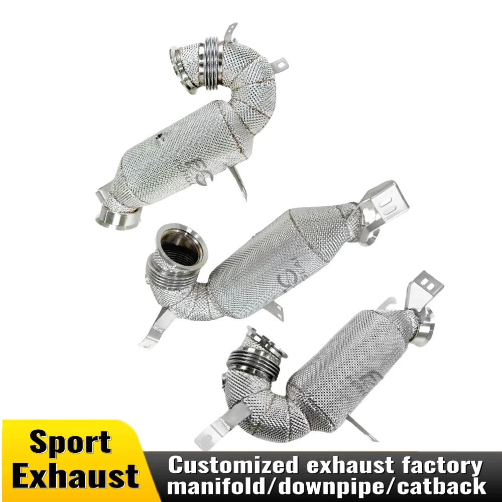 

Выхлопная труба для Mercedes-Benz AMG E53 Country 6A 2019, выхлопная система из нержавеющей стали без освещения, аварийная лампа двигателя