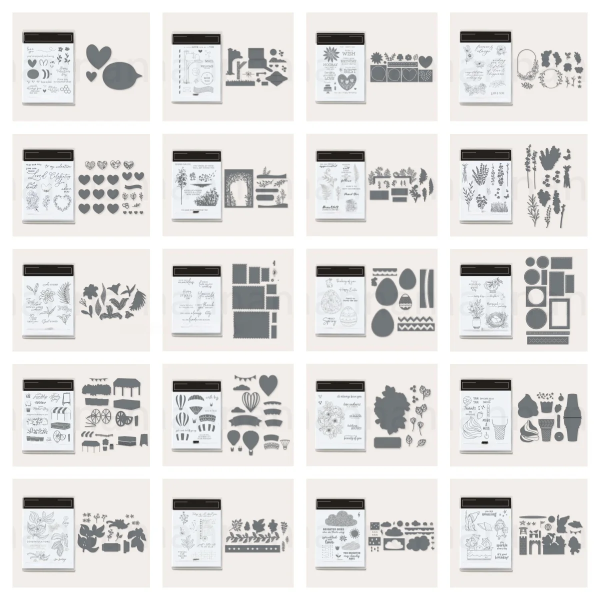 

Clearance Sale Valentine Spring Garden Flower Hearts Clear Stamps Cutting Dies Stencil For DIY Scrapbook Craft Greeting Card