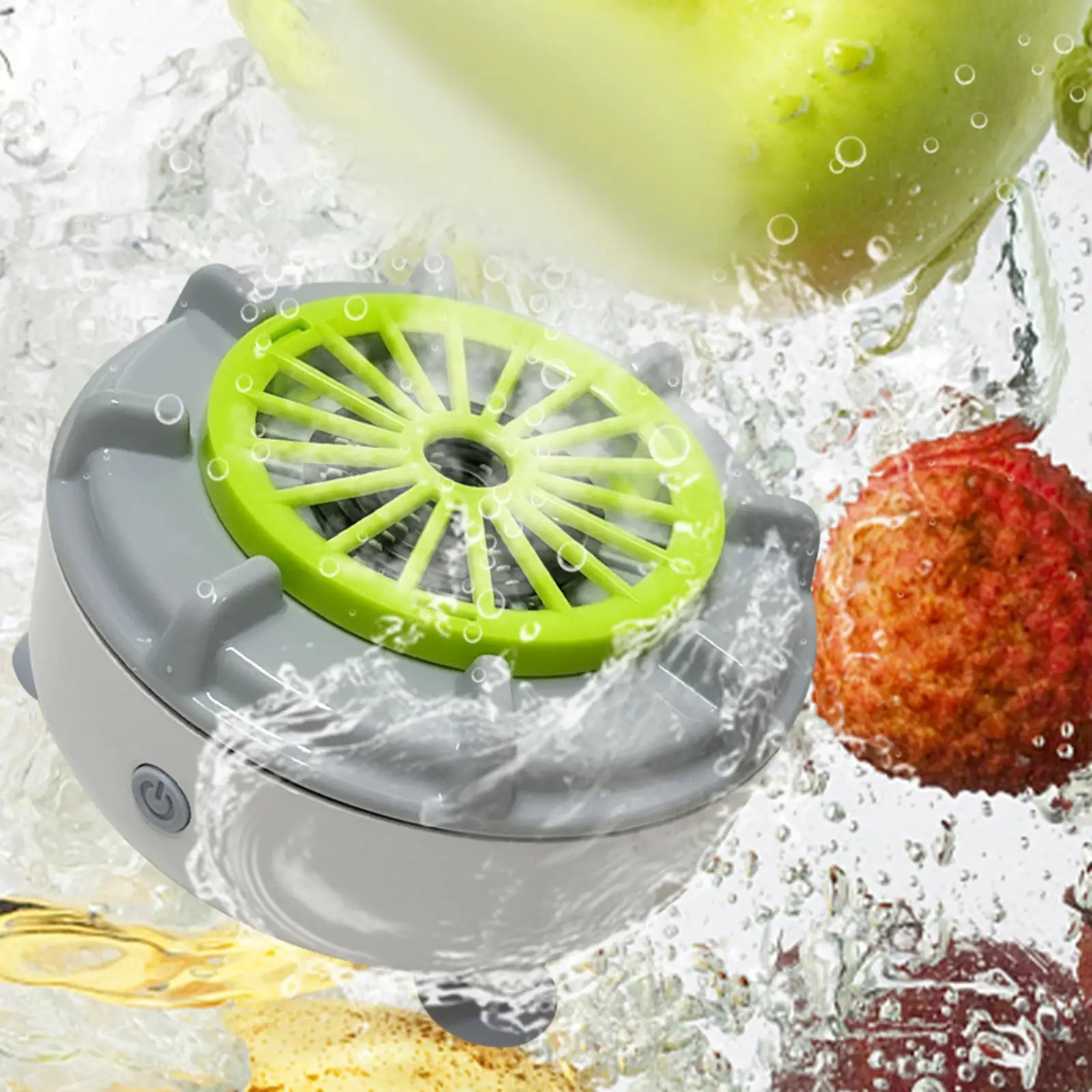 

Fruit and Vegetable Cleaning Machine Fruit Cleaner Device Vegetable Purifier Machine for Camping RV Picnic Fruit Rice Bean Meat