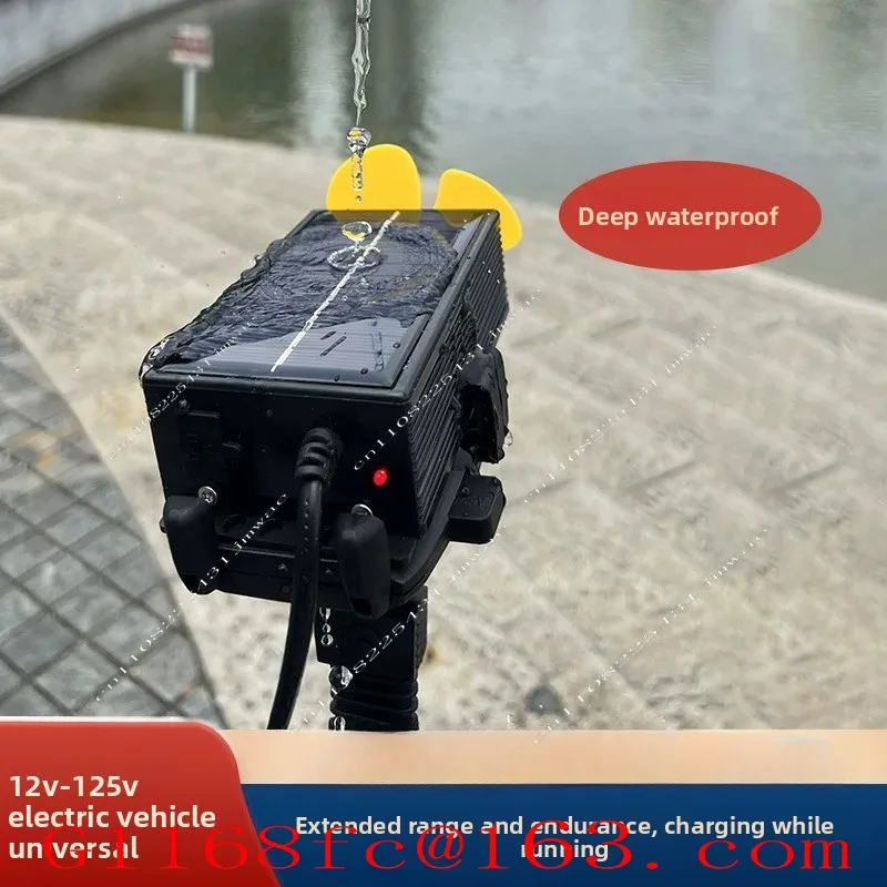 Electric Vehicle Range Extender, Wind Energy,solar Energy, Two or Three Wheels, 48V, 60v72v, Charging Generator While Walking