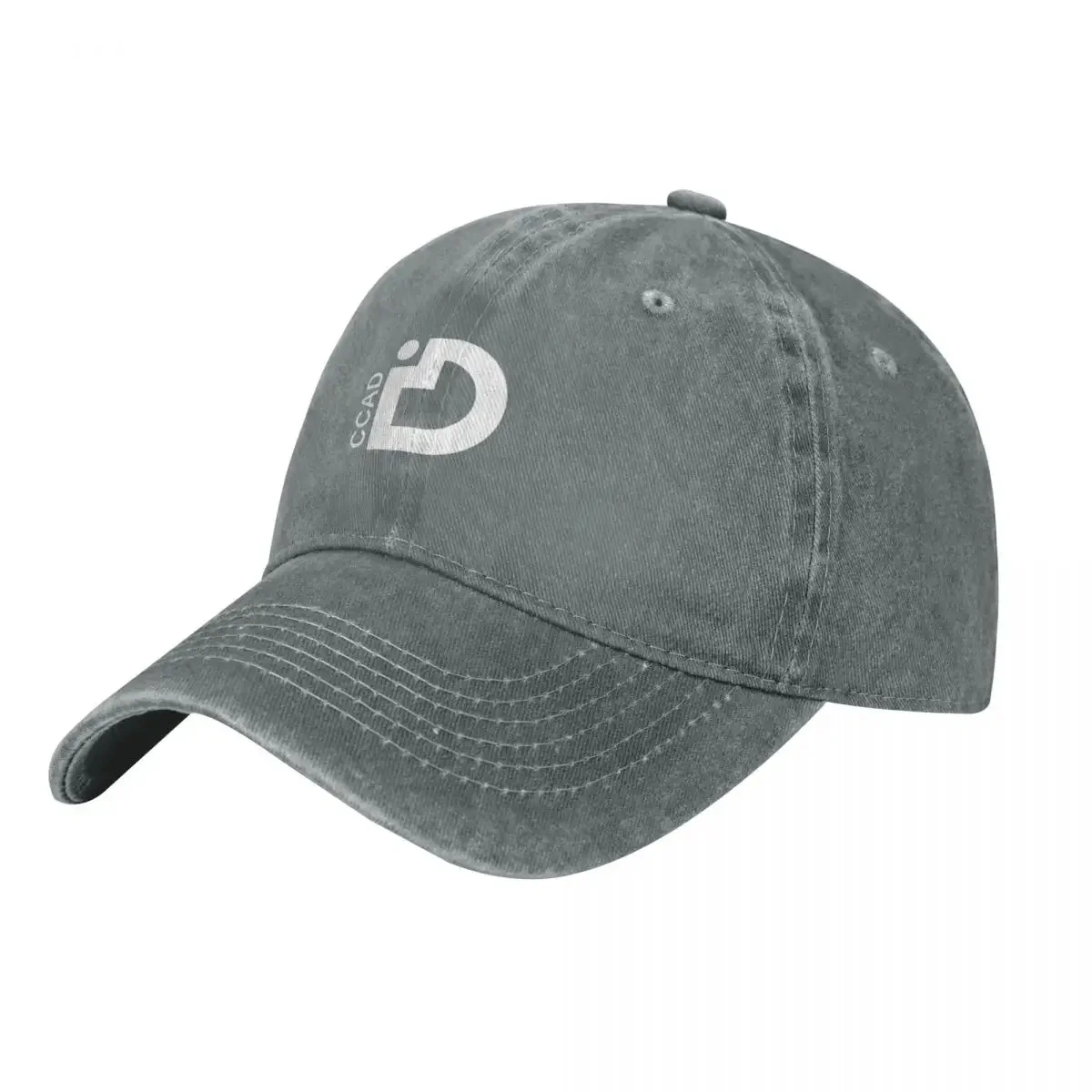 CCAD ID Mark White Baseball Cap Hat Man For The Sun Rugby Beach Bag Anime Women's Golf Wear Men's