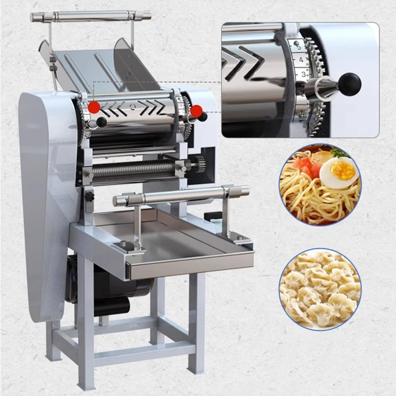 

Type 50 Noodle Machine Commercial Automatic Electric Noodle Press Multifunctional Kneading Cutting Pasta Makers Food Processors