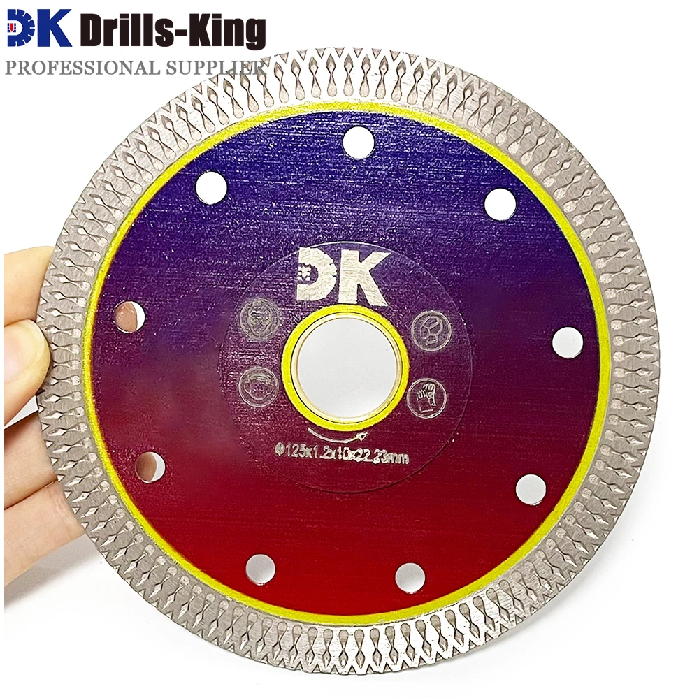 125 Mm Diamond Dry Cutting Blade Disc Porcelain Ceramic Tile Turbo Thin stoneware discs for Marble Machine,angle Grinder