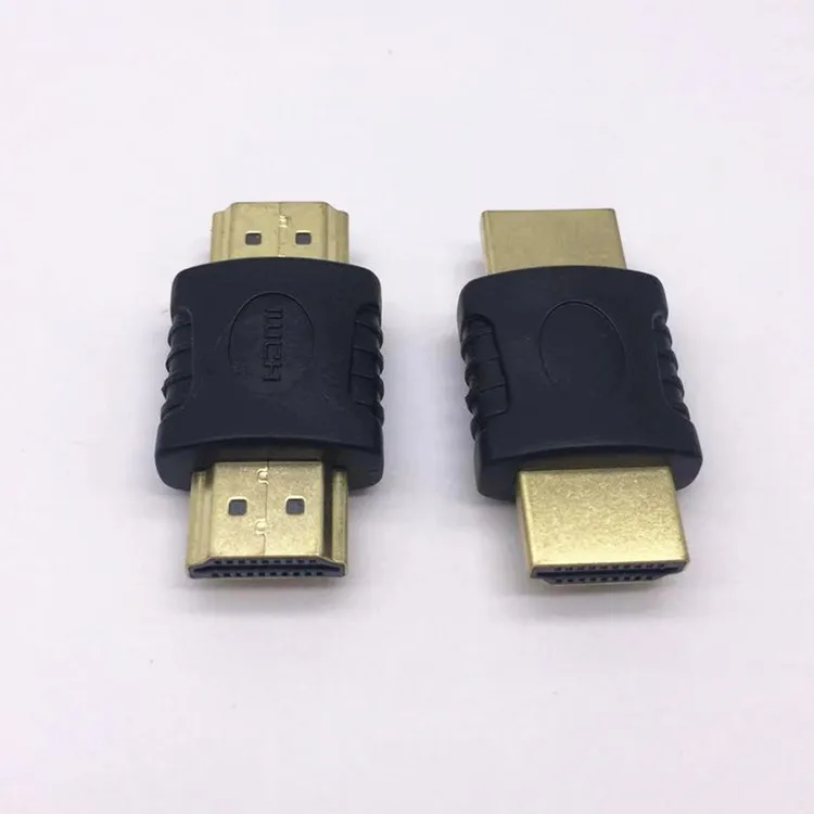 20pcs  HDMI conversion head HDMI male to male high-definition straight through extension head HDMI male to male conversion joint