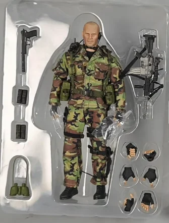 6 inch Cftoys Lw019 schaal 1/12 Seal Special Assault Team Captain collectible actiefiguur - volledige set militaire soldaat