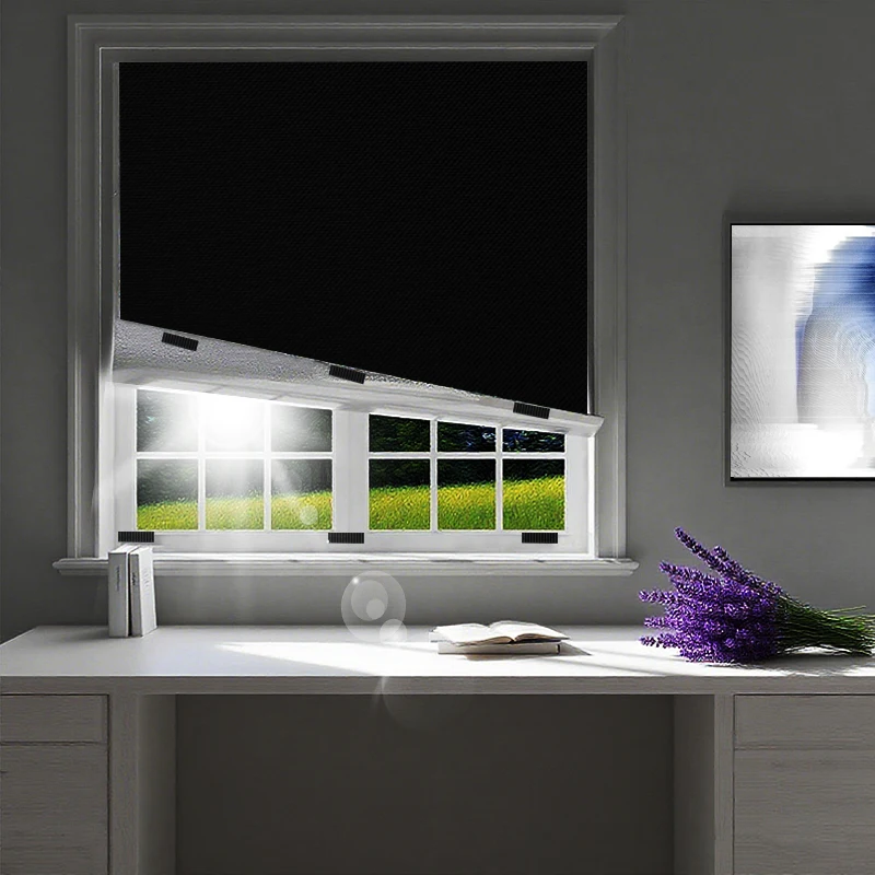 

Silver black shading cloth 1m * 1.4m=39.37 inches * 57.09 inches, blocking window sunlight