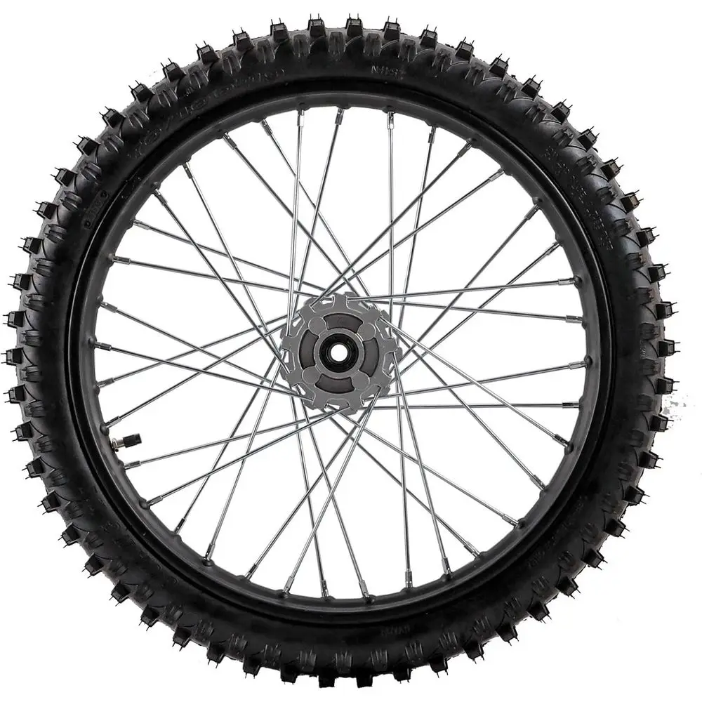 

Шина переднего колеса 70/100-19, внутренняя трубка шины 19 дюймов, обод 1,6x19 с подшипником 15 мм в сборе для мотоцикла 110cc 125cc 140cc 150cc 1