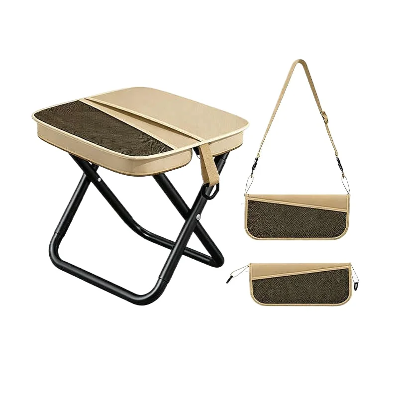 Mini Pocket Folding Stool Portable Lightweight Outdoor Festival Subway Camping Mazar Chair