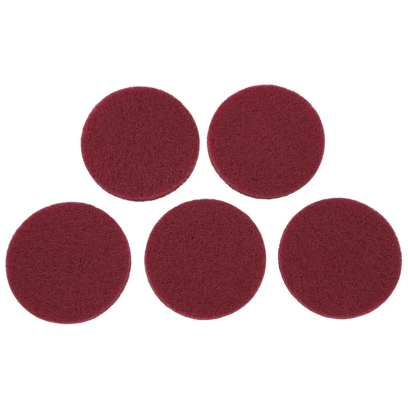 Industrial Scouring Pad, 5pcs Cleaning Cloth Scrub Pad for Machinery Maintenance, Superior Abrasive Performance