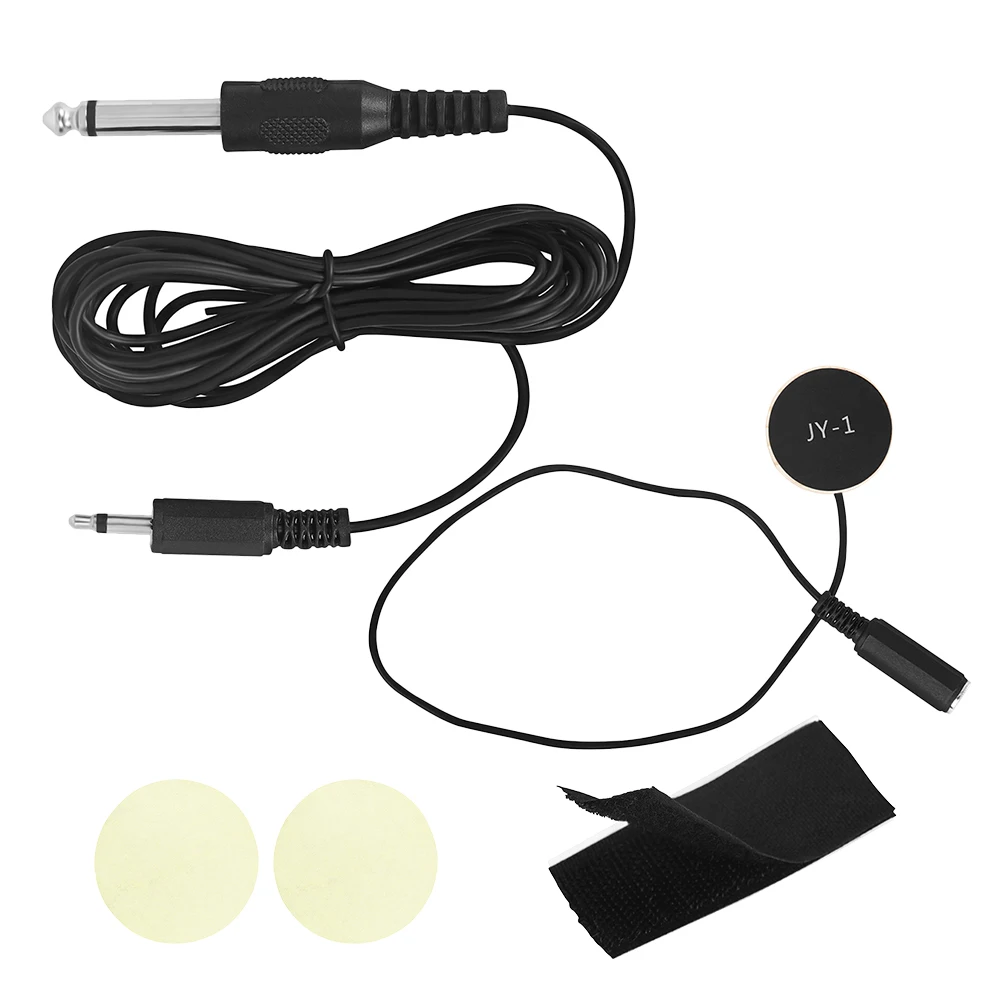 

1 Set Guitar Pickup For Folk Acoustic Guitars No Drilling Hole Clear Sound Durable Pickup Soundhole Transducer For Classical