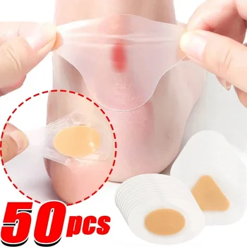 10-50 قطعة هلام السيليكون الأحذية ملصقات لتخفيف الآلام التصحيح بطانة عالية الكعب ملصق قدم الرعاية لاصق منصات الغروانية المائية وسائد