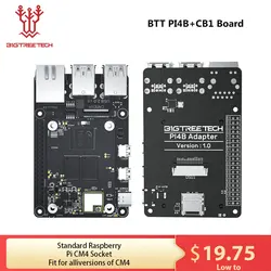 BIGTREETECH PI4B Adapter CB1 VS Raspberry Pi CM4 For Klipper Octopus Pro SKR MINI E3 V3.0 Motherboard Voron Ender 3 3D Printer