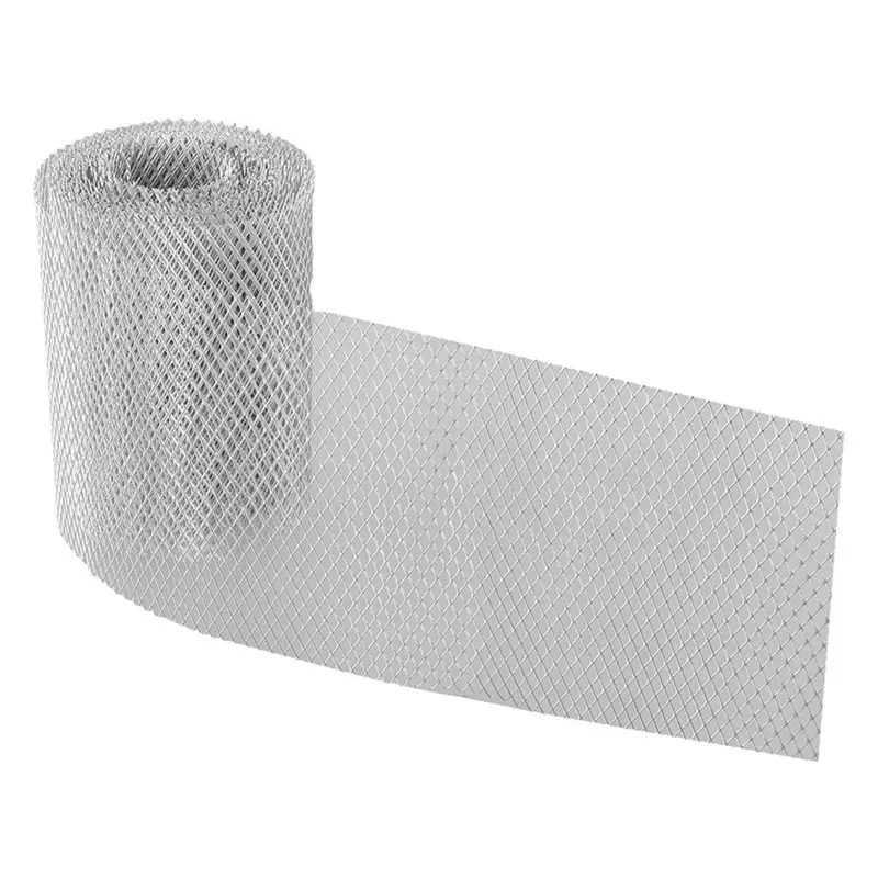 F-F Aluminum 6M Gutter Guard Mesh Screen For 5 Inch Rain Gutters Leaf Filter Debris Blocker Protection System