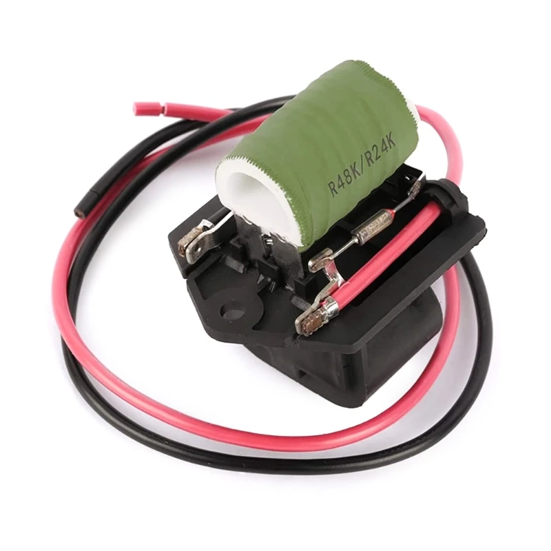 Lightweight Electric Fan Resistor 13427160 Radiator Fan Motor Resistor Fast-connection Suitable for Automotives-