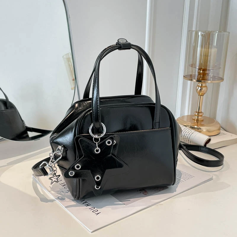Sweet Creative PU Multi Way Shoulder Handbag for Women 2026 New Arrival High Quality Versatile Casual Crossbody Bags