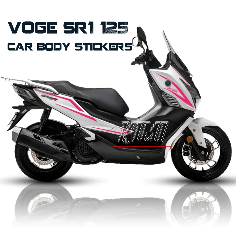 Motorcycle Body Sticker SR1 125 Modified Waterproof And Anti-Slip Print Decorative Sticker FOR VOGE SR1 125