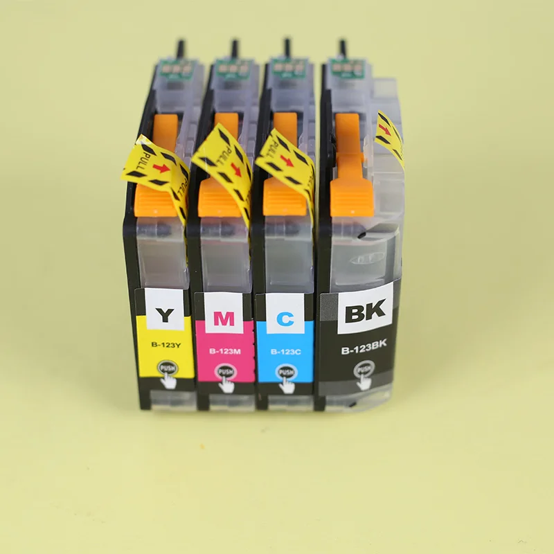 High Yield LC123XL Ink Cartridge Replacement for Brother MFC J4410DW J4510DW J4610DW J4710DW J6920DW Long Lasting Print