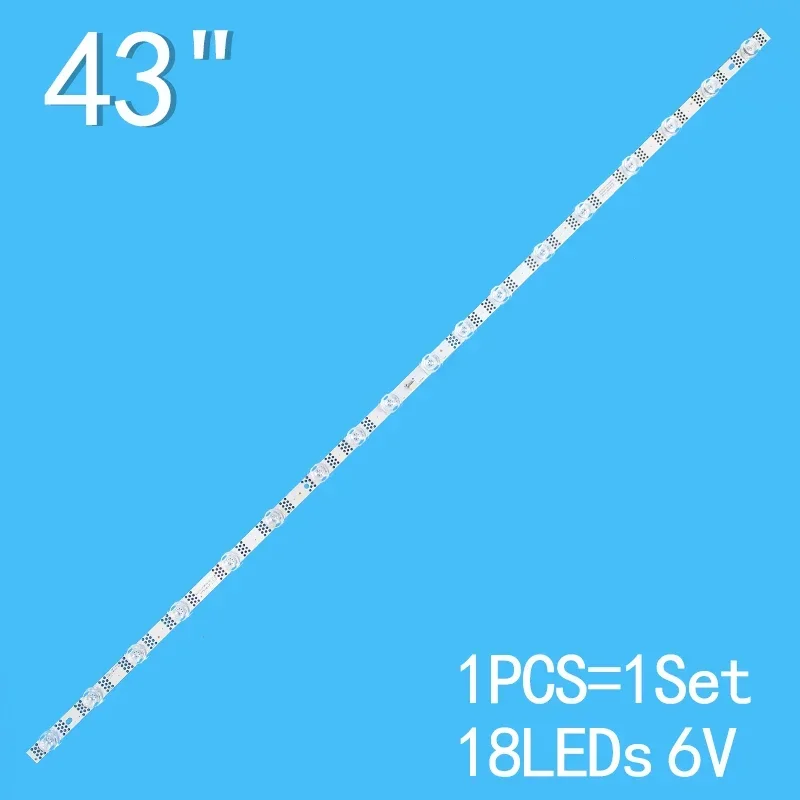 Led Backlight Strip Voor Tcl F43A-ZS 43S 11 18*1-a15 43hr330m18a0 V4 43s453 43s455 43s45 43s451