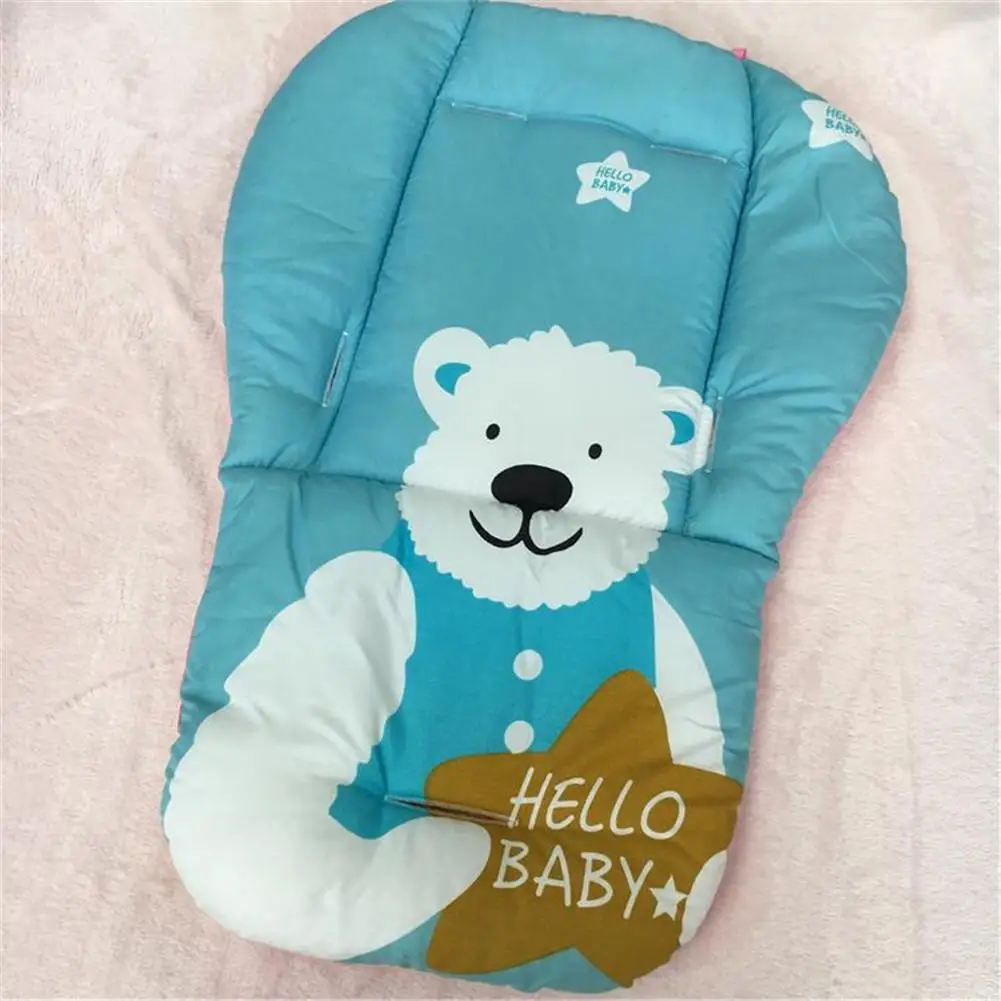 Baby Stroller Seat Soft Cushion Kids Pushchair Car Cart High Chair Seat Trolley Soft Baby Stroller Cushion Pad Accessories