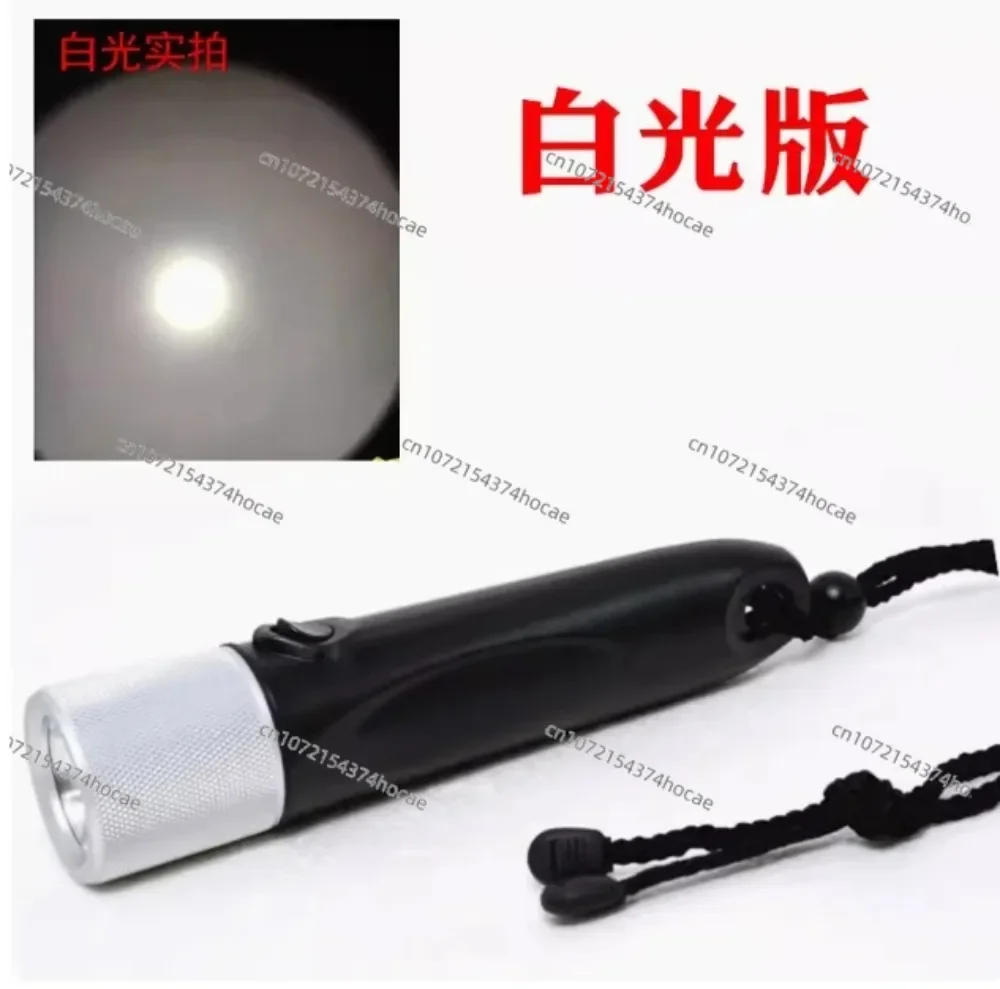 H9 Professional Diving Light 1600 Lumen 10400mAh AC Rechargeable Flashlight LED IP68 Waterproof Torch,7 Hours Working Time