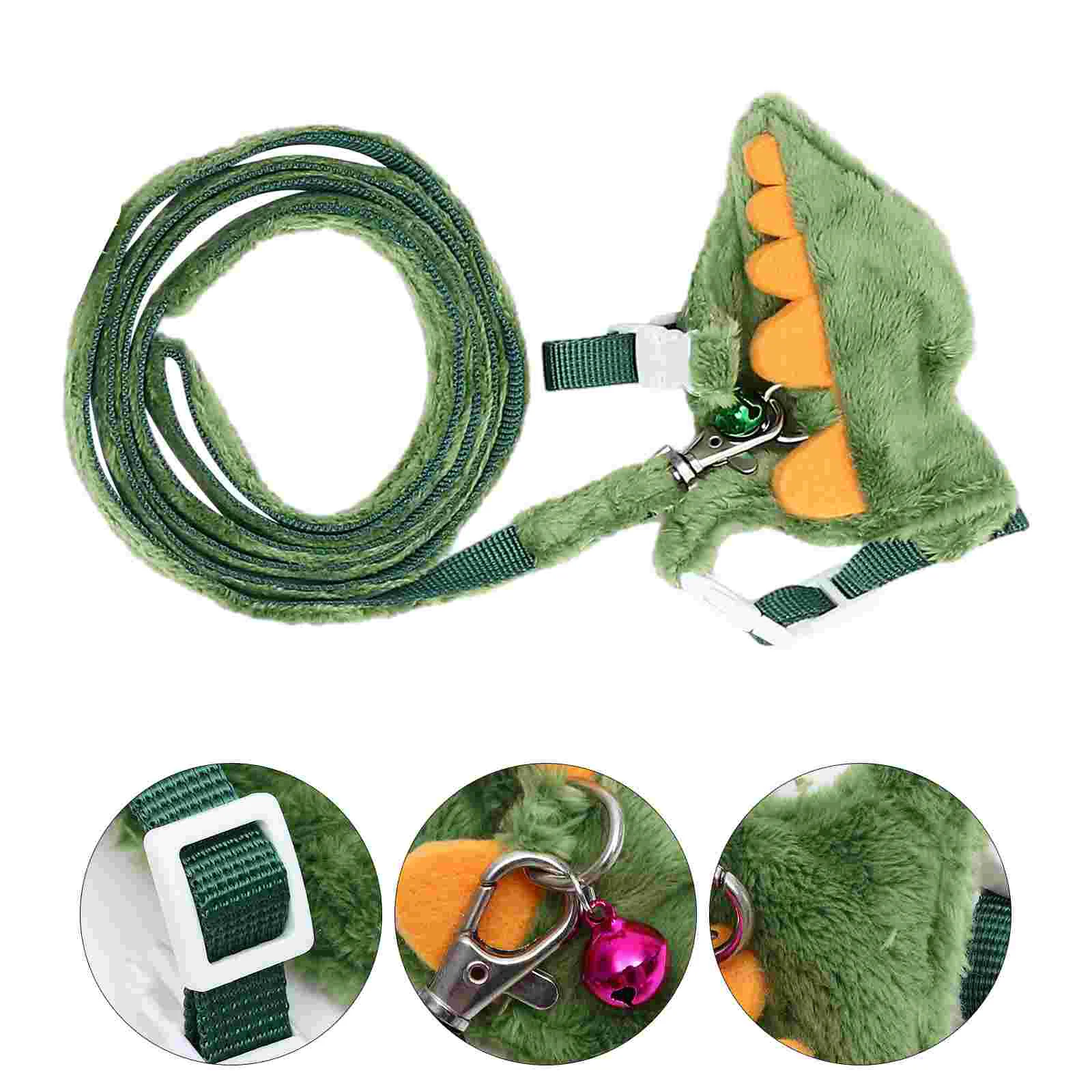 

Pet Leash Ferret Harness Small Pets Traction Rope Adjustable for Decorative Dragon