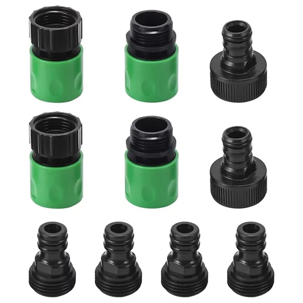 Garden Connect Release Water Hose Fittings Quick Connect & Disconnect Leak proof Design Robust and Convenient 3/4 inch