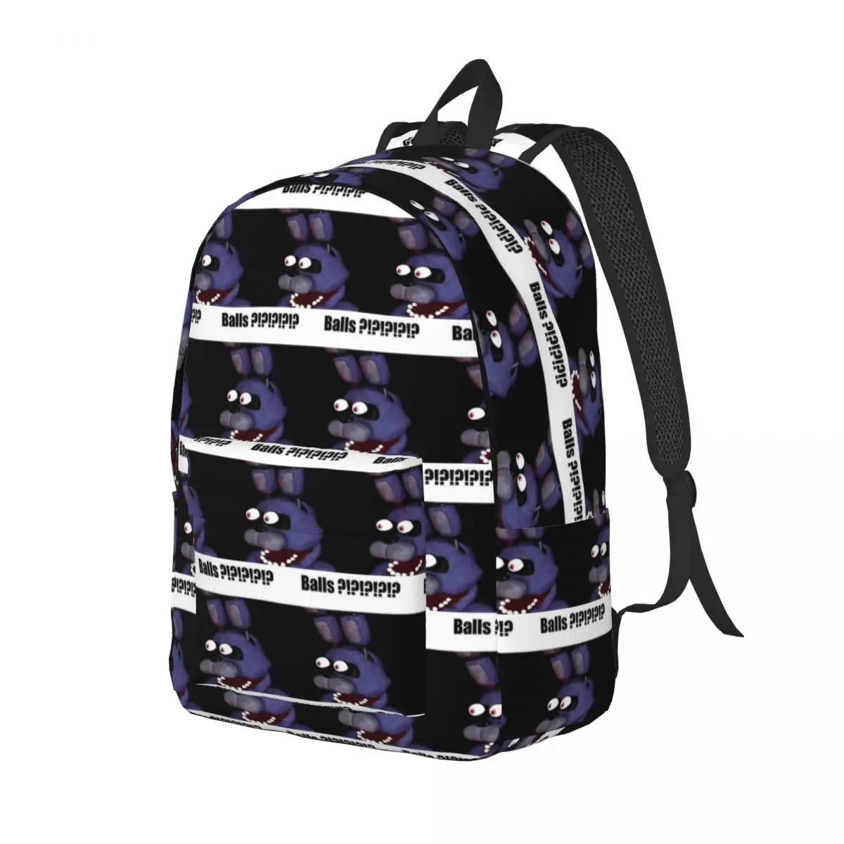 

Fnaf Bonnie Balls !!!! Mem Backpack Daypack Large Capacity Children BookBag School Bag Shoulder Bags for Boys Girls