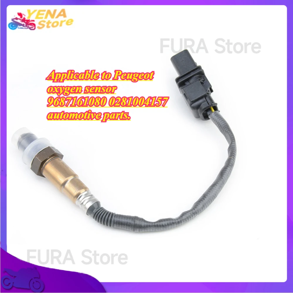 

O2 oxygen sensor is applicable to Peugeot oxygen sensor 9687161080 0281004157 automotive parts.