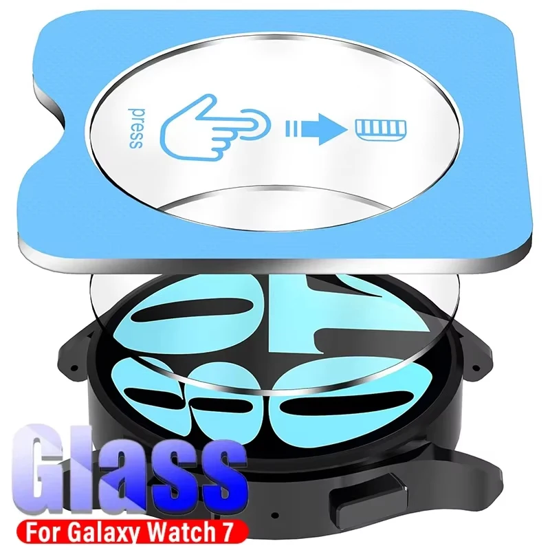 

Пленка из закаленного стекла, быстро вклеиваемая пленка для Samsung Galaxy Watch 7, 40 мм, 44 мм, 7 Ultra, 47 мм, простая установка, защитная пленка для экрана в один клик