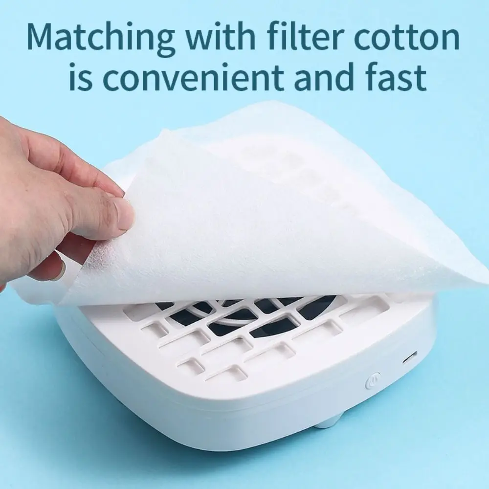 เครื่องดูดฝุ่นเล็บแบบเงียบขนาดเล็ก เครื่องดูดฝุ่นเล็บ เครื่องมือทำเล็บ ดูดฝุ่นแรง พร้อมพัดลมดูดฝุ่น