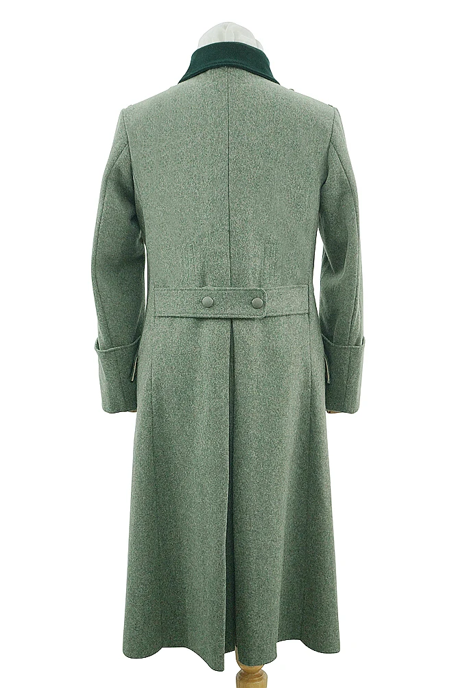 GUGA-012 WWII German Heer EM Fieldgrey Wool Single Breasted Greatcoat