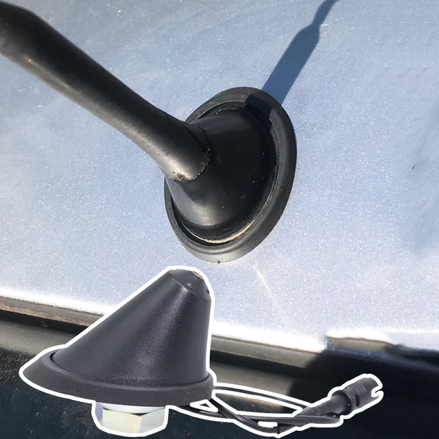 Do Skoda Octavia 1U 2000 - 2010 Fabia Mk1 6Y Superb B5 SEAT Arosa 6H AM/FM Antena radiowa dachowa Podstawa masztu Uszczelka pręta Podkładka