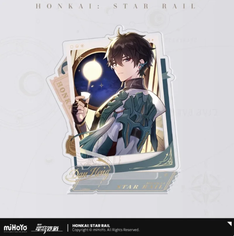 

[Подлинный] Honkai:Star Rail The Herta Robin Boothill Fu Xuan акриловая фигурка-подставка модель тарелка косплей мультфильм настольный декор подарок