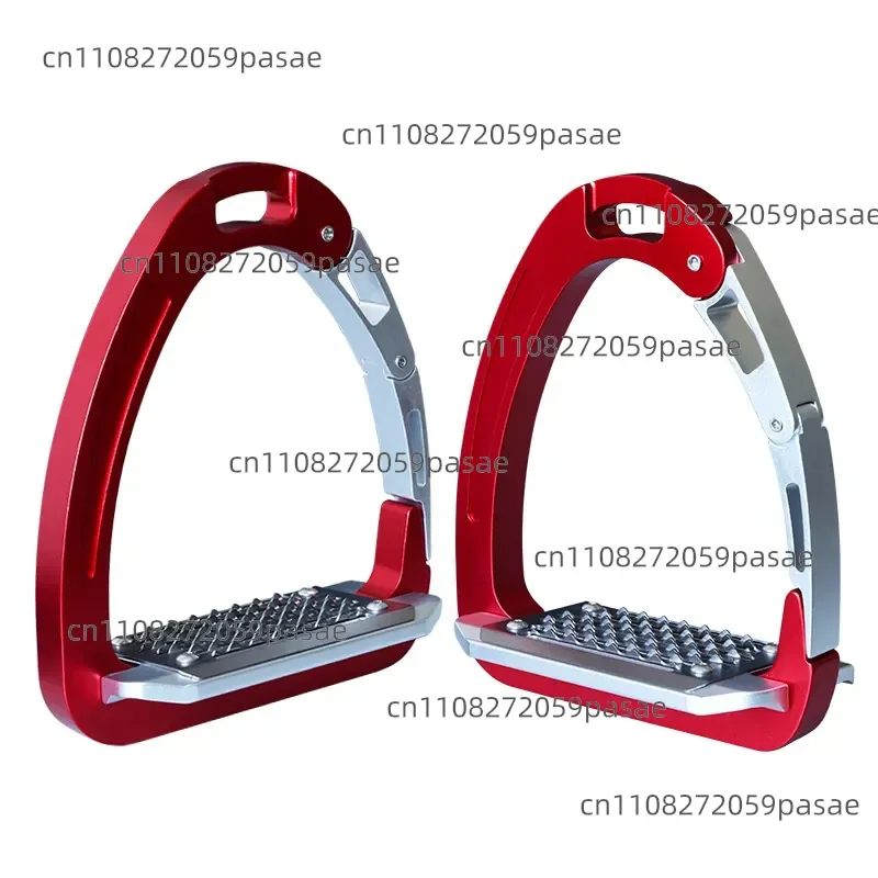 Stainless Steel Non-Slip Footrests for Aluminum Alloy Stirrups, Adult Size ST3121