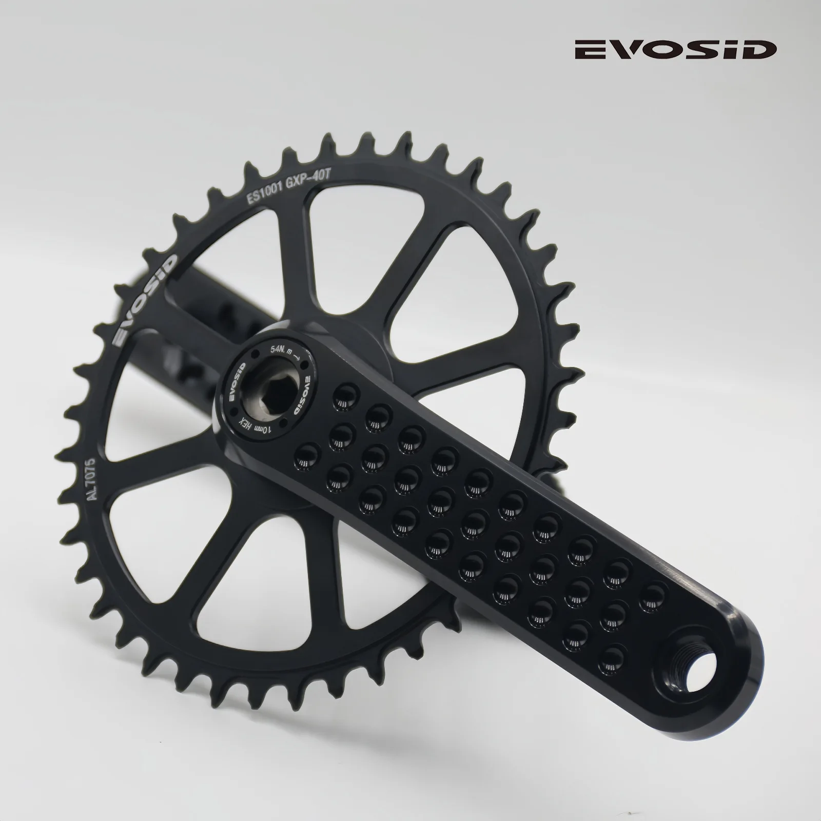 

EVOSID 160\165\170MM Bicycle Aluminum Alloy Crank CNC Hollow Crank Lightweight High-strength Material