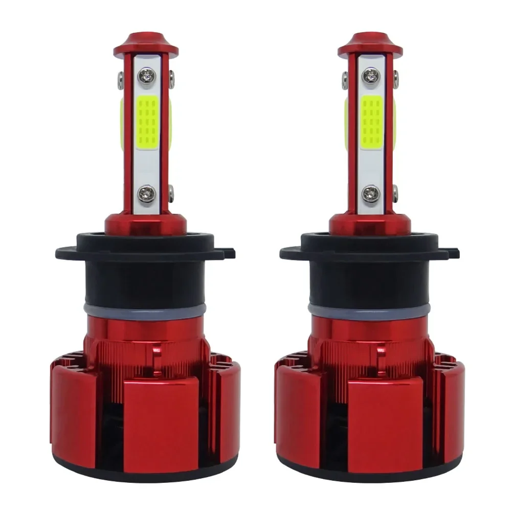 

High Performance X20 LED Headlight Bulbs 2 pcs Set with 12000 Lumens and IP68 Rating for Extreme Weather Durability