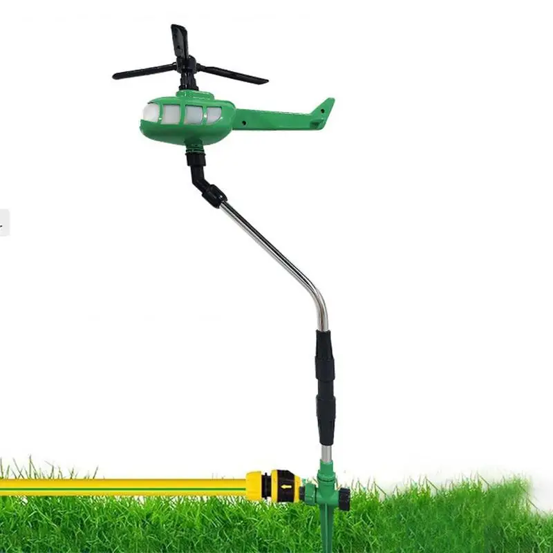 Lawn Sprinklers For Yard Garden Sprinkler Outdoor Sprinklers Automatic Rotating Grass Sprinkler Plane Shape Yard Sprinkler