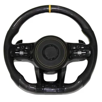 Hunter Auto Steering Wheel For 2012-2022 Mercedes-Benz All Series AMG Style Carbon Fiber Steering Wheel