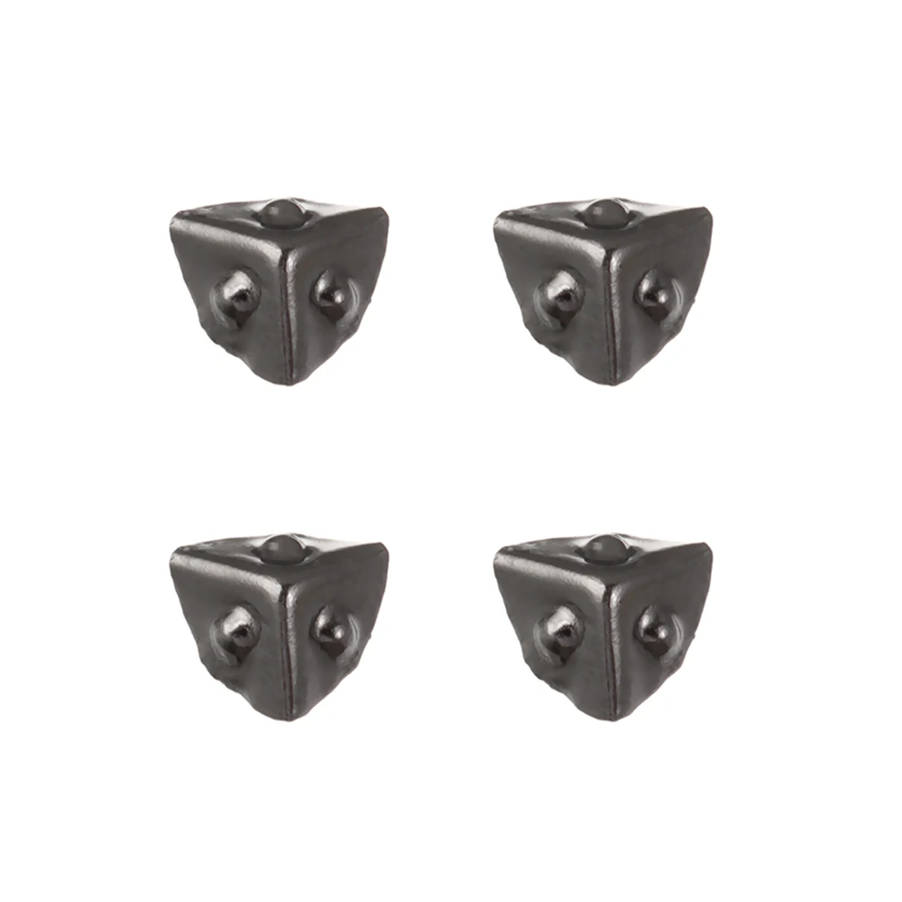 4Pcs 5 Colors Suitcase Box DIY Manual Trunk Locks  Bags Parts Case Corner Protector Mini Metal Crafts