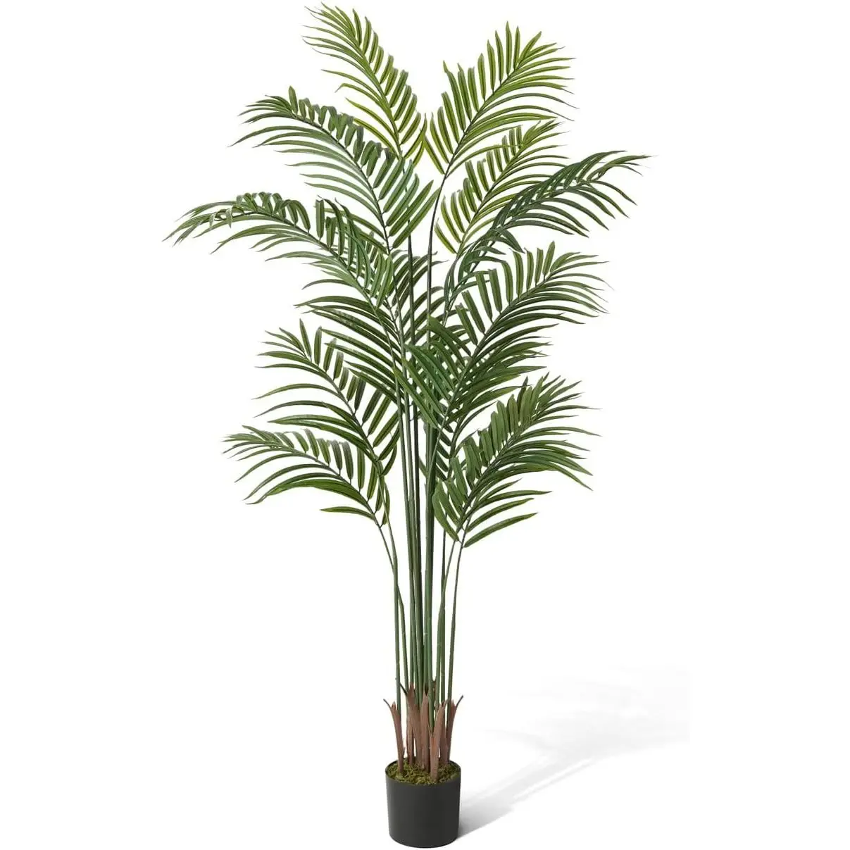 

CAPHAUS Artificial Palm Tree, 5 / 6 / 7 Feet with Lifelike Trunks Faux Potted Tree for Home Office Modern Decoration, Faux Dypsi
