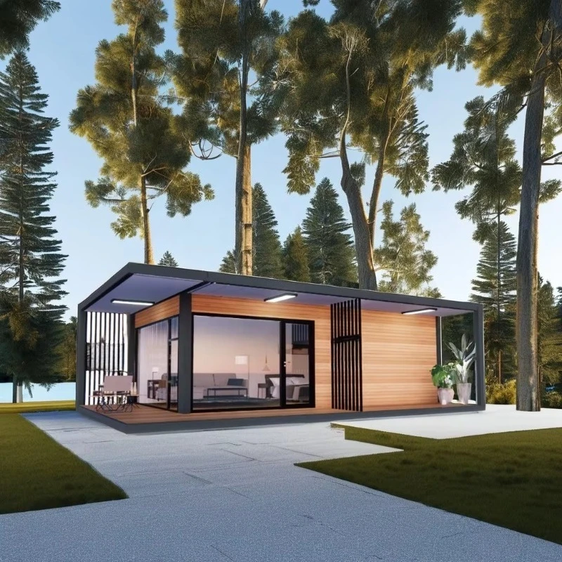 20ft & 40ft Foldable Prefab Modular Mobile Home Modern Design Portable Container House for Shop Use Chinese Trade Mobile House