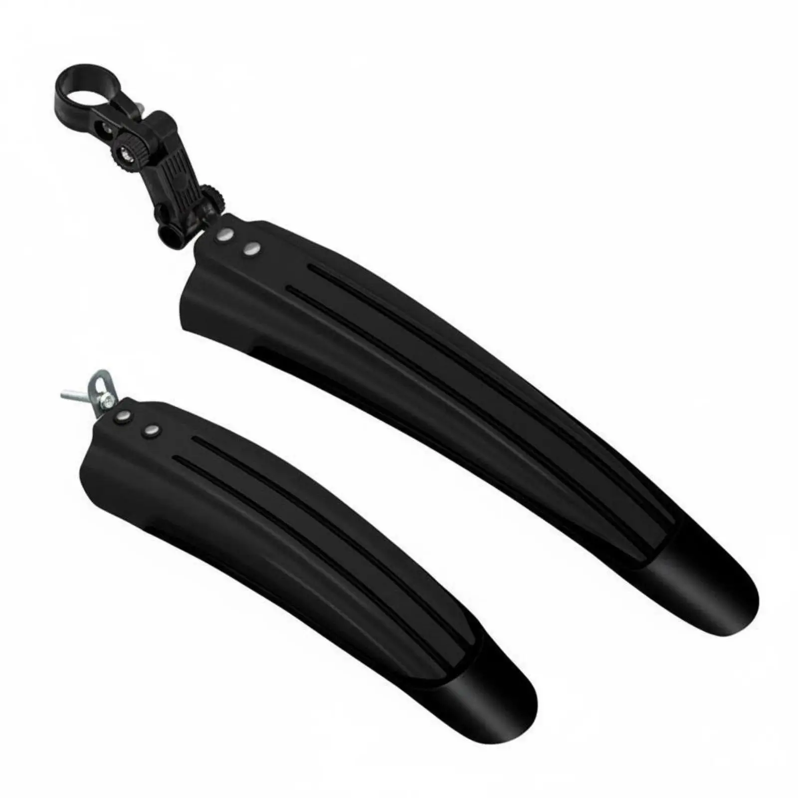 Adjustable Bike Mudguard Set Front Rear Fender for Mountain Bike Gravel Bike Water Deflection Bicycle Protection Accessories MTB