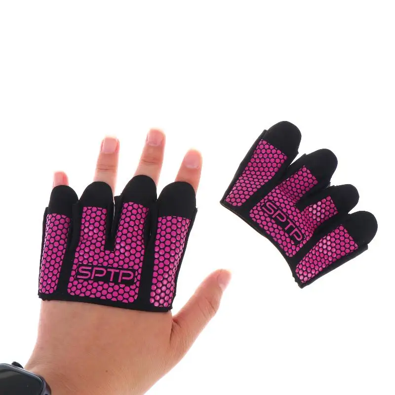 Workout Gloves Power Weight Lifting Gym Half Finger Design for Women and Men