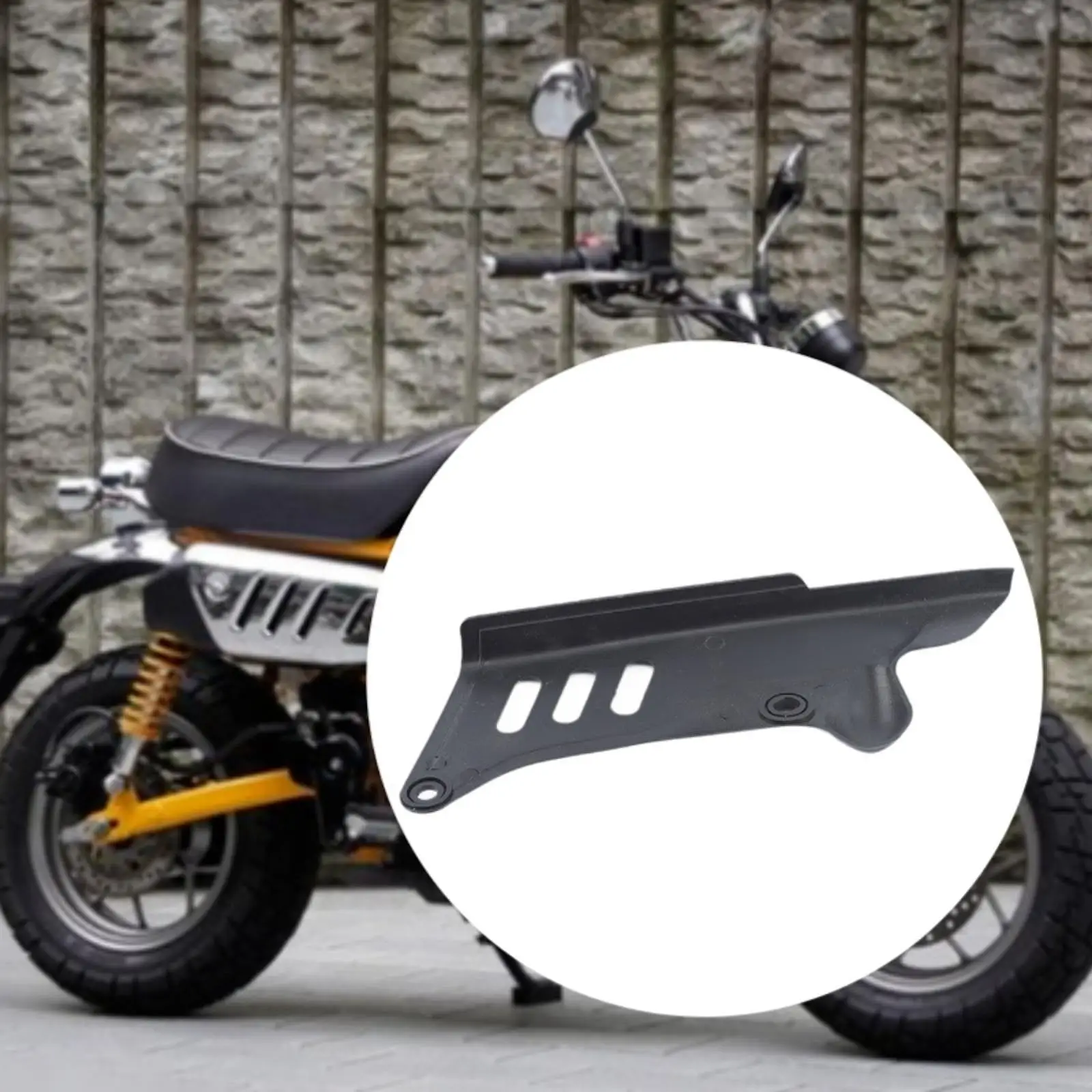 Motorcycle Chain Guard, High Performance Protection Spare Part, Repair Replace, Parts Chain Protector Cover for Z50R Z50A